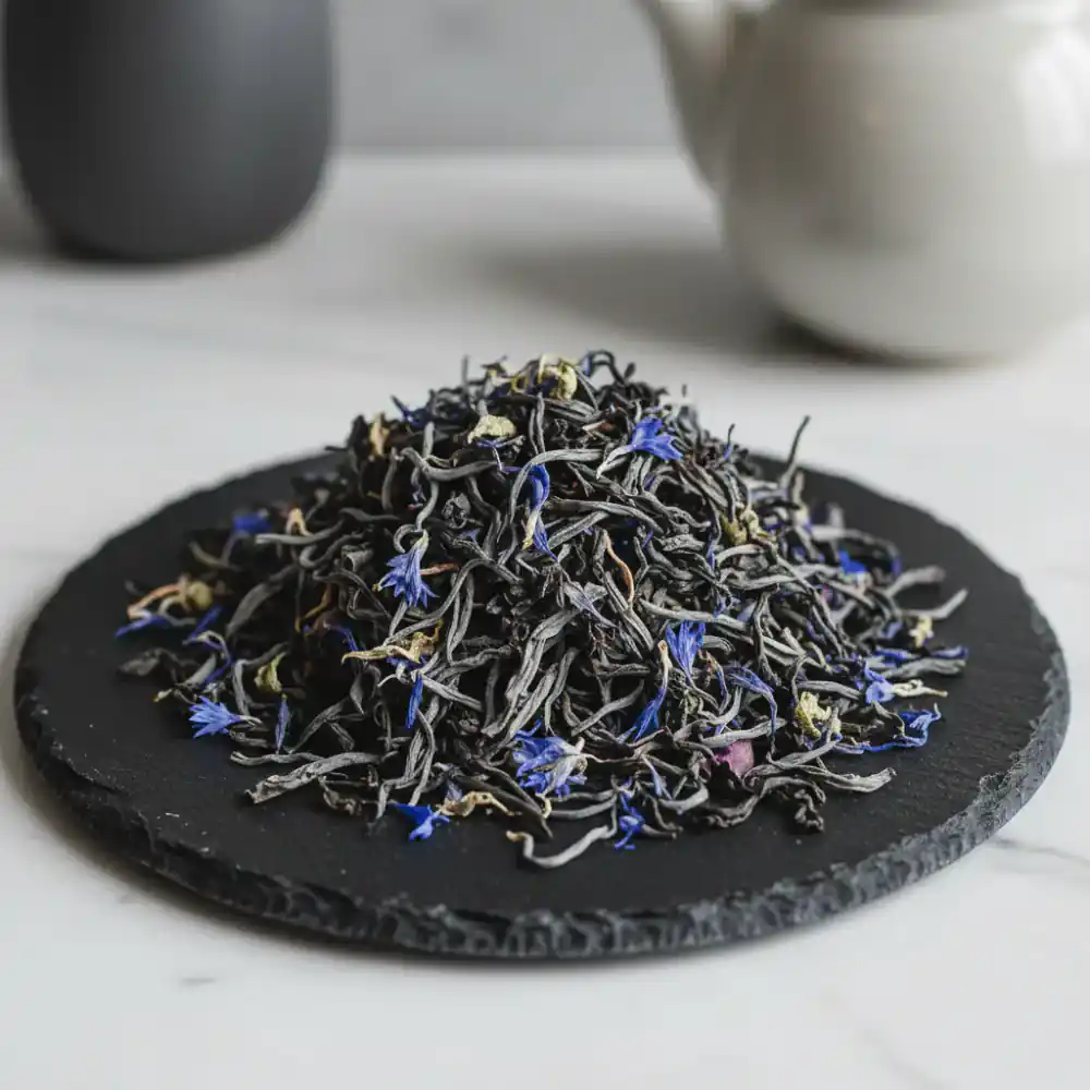 Loose-leaf Midnight Earl Grey tea blend